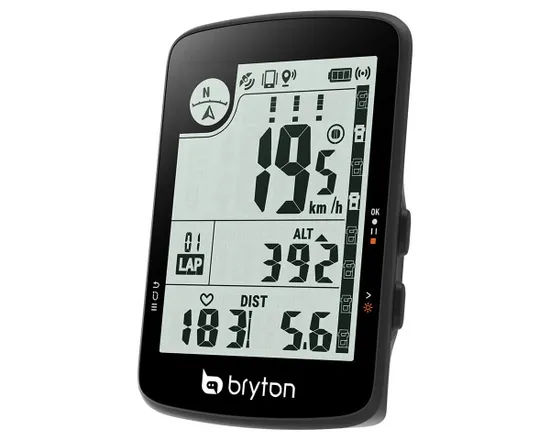 Compteur GPS de vélo RIDER 17 E Noir