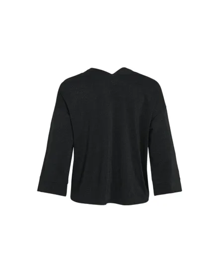 Cardigan manches 3/4 Femme VILUXI 3/4 KNIT CARDIGAN/LS Noir