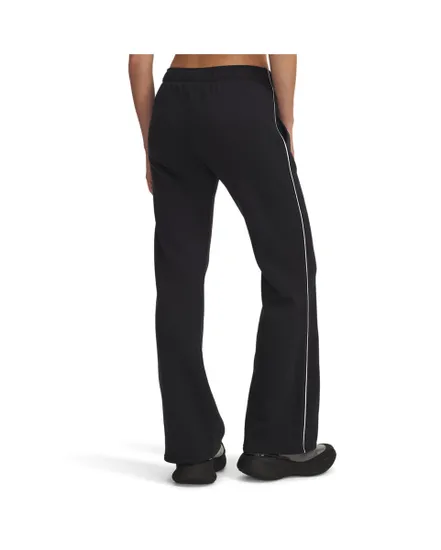 Pantalon de survetement Femme UA RIVAL FLC PIPED PANT Noir