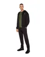 Sweat zippé à capuche Homme DAPOZIP Noir