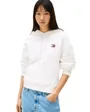 Sweat à Capuche Femme Badge Tommy Jeans