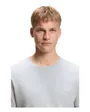 T-shirt col rond Homme TALES Gris Clair/Pastel