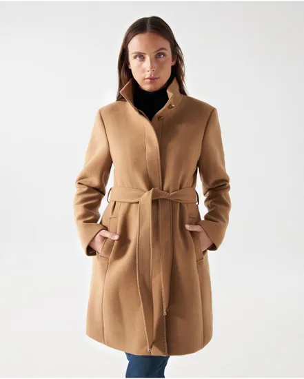 Manteau Femme THE REIMAGINED WOOL COAT Beige
