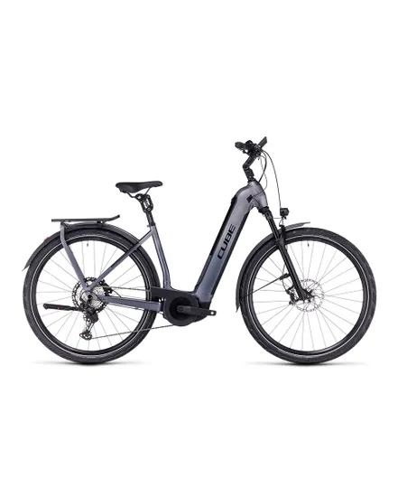 Vélo électrique trekking Unisexe KATHMANDU HYBRID SLT 750 Argent