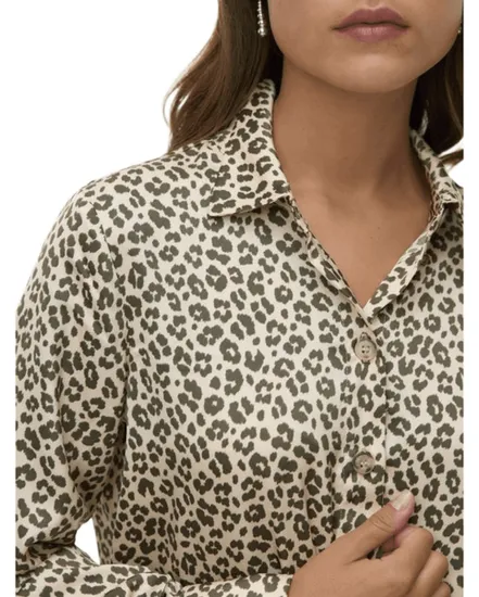 Chemise Femme Vmidalia Imprimé Panthère