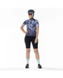 Maillot manches courtes Femme GRAVEL CONTESSA SIGNATURE Bleu/Bleu