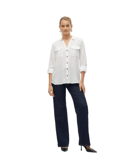 Chemise Femme VMBUMPY Manches Longues Tissé Noos