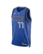 Maillot de basketball Homme DAL MNK DF SWGMN JSY ICN 22 Bleu