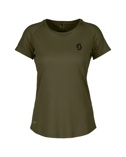 T-shirt manches courtes Femme DEFINED TECH Vert Sapin