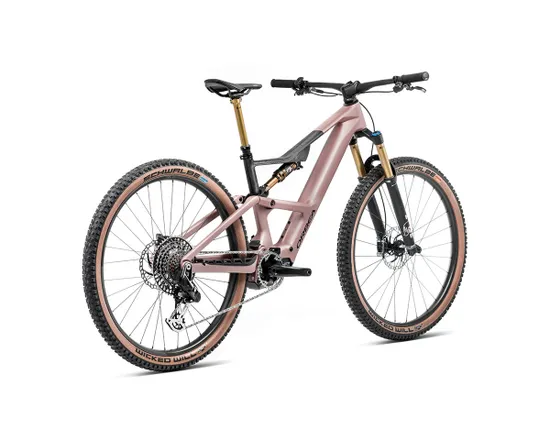 VTT électrique tout suspendu RISE SL M-LTD 420W Rose/Carbone