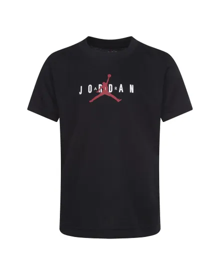 Tee-shirt MC Garçon JDB JUMPMAN SUSTAINABLE GRAPHI Noir