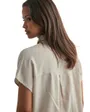 Chemise Femme PCPIA SS Tie Shirt Wvn Noos