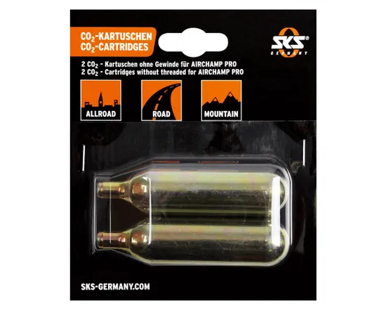 Cartouches CO2 Restube 2 X 16g Filetées - Pour Restube Active, Extreme, PFD - Neuves