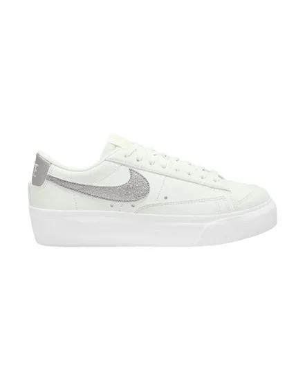 Chaussure basse Femme W BLAZER LOW PLATFORM ESS Blanc