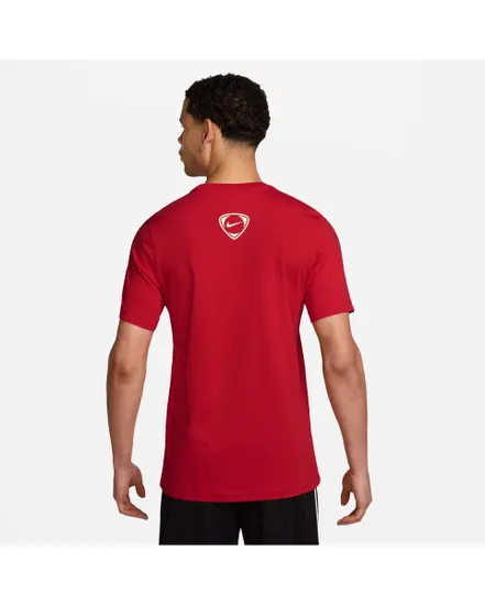 T-shirt de football Homme M NK TEE TOTAL 90 2 Rouge