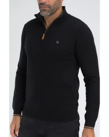 Pull zip Homme FLOXTOPO Noir