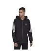 Sweatshirt zippé à capuche homme Homme M FI 3S FZ Noir