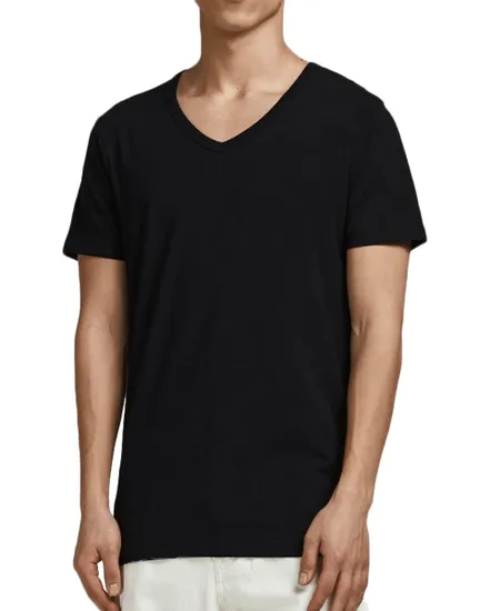Lot de 2 T-Shirts Homme Col V Noir