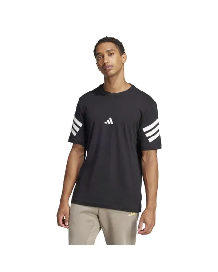 T-shirt Homme M FI 3S REG T Noir