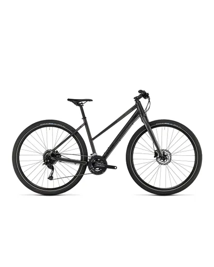 Vélo urbain/trekking Femme HYDE Graphite/Noir