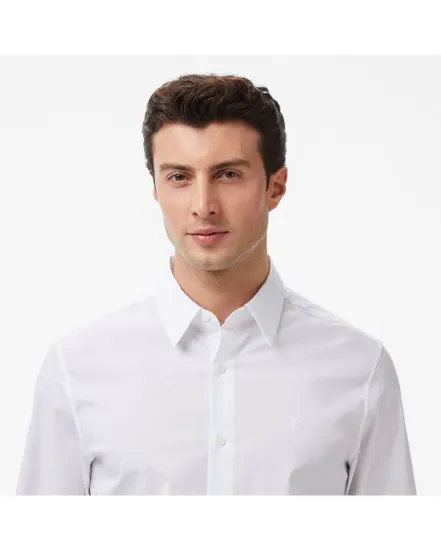 Chemise Homme LS SOLID STRETCH CLASSIC SHIRT Blanc Brillant