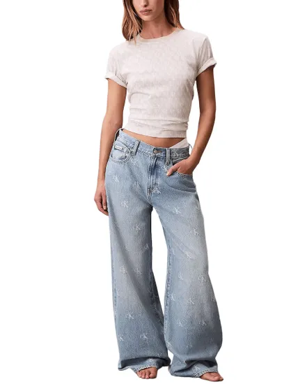 Tee-shirt Femme SS Dbl Merc Aop Classic