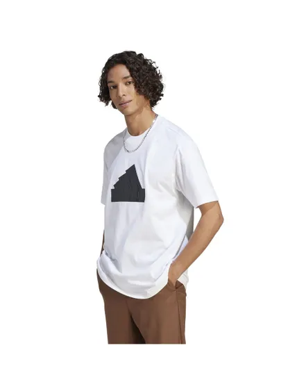 T-shirt manches courtes Homme M FI BOS T Blanc