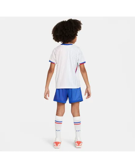 Ensemble de football Enfant FFF LK NK DF STAD KIT AW Blanc