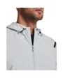 Sweat zippé à capuche Homme UA UNSTOPPABLE JACKET Gris