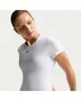 T-shirt Femme W NK DF VCTRY SS TOP Blanc