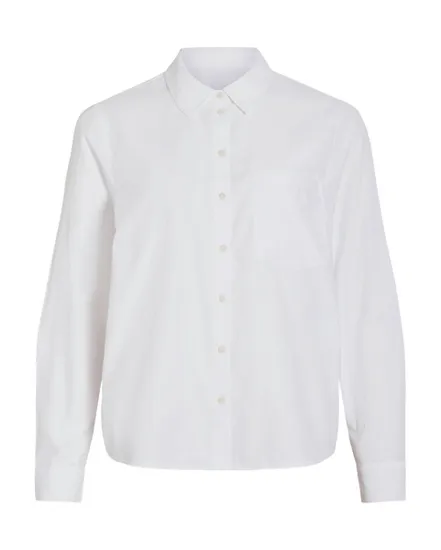 Chemisier Femme VIDARMA L/S REGULAR SHIRT NOOS Blanc