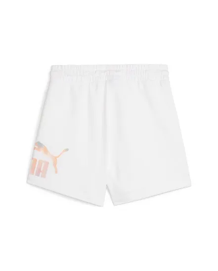 Short Femme W ESS+ SUMMR  5SHORT Blanc