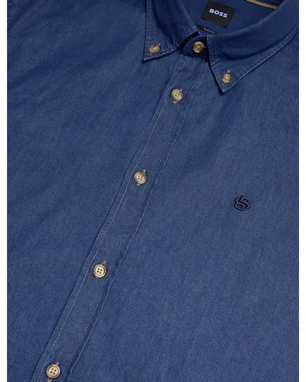 Chemise Homme H-ROAN BD-E-C1-253 Bleu Clair