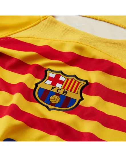 Maillot de football Homme FCB M NK DF STAD JSY SS 4TH Jaune