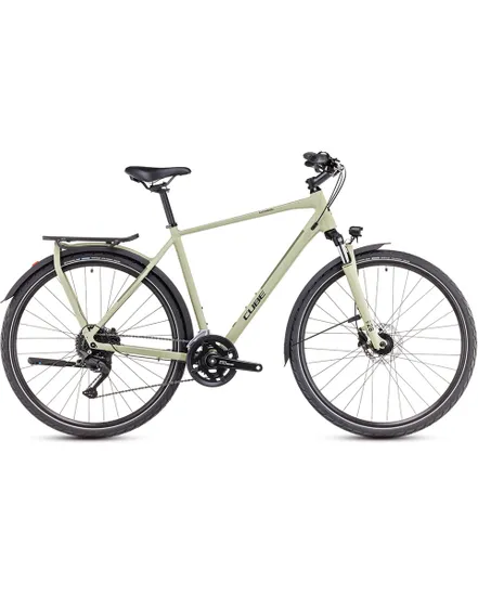 Vélo trekking Homme KATHMANDU ONE Vert/Noir