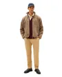 Veste polaire Homme TEDDY FLEECE ZIP THROUGH Taupe