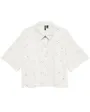 Chemise Femme VmEliza Short 2/4 Sleeve Shirt Wvn Noos
