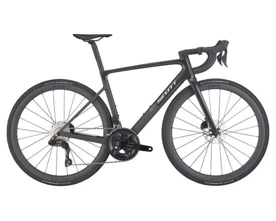 Vélo de route Unisexe ADDICT RC 30 Noir Carbone
