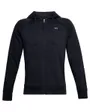 Sweatshirt homme UA RIVAL FLEECE FZ HOODIE Noir