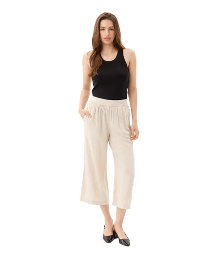 Pantalon Culotte Femme PCPIA HW WIDE WVN NOOS