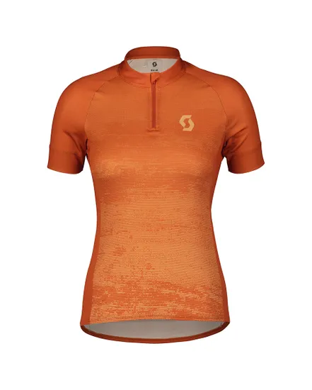 Maillot manches courtes Femme ENDURANCE 30 Orange/Rose