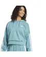 Sweat à capuche Femme W 3S FT QZ HD Bleu
