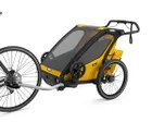 Remorque pour enfant 2 places CHARIOT SPORT Jaune