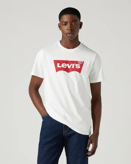 T-shirt Homme GRAPHIC SET-IN NECK Blanc