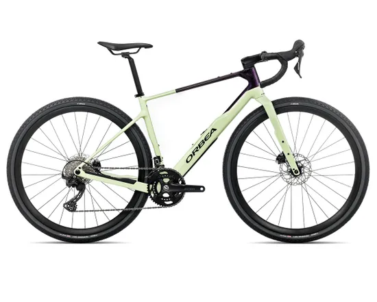 Vélo de gravel TERRA M30TEAM Vert Acide/Violet