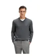 Pull col V Homme BARAM-L Gris Medium
