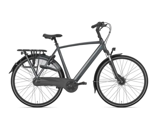 Vélo urbain Homme ORANGE C7+ Gris Anthracite