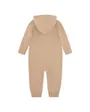 Combinaison Bébé NKN ESSENTIALS HOODED COVERALL Beige