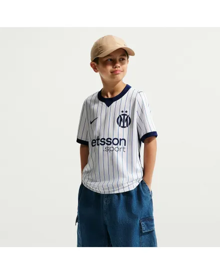 Maillot Enfant INTER Y NK DF JSY SS STAD AW Blanc