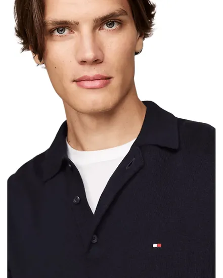 Polo Homme Coton Et Cachemire Tommy Hilfiger